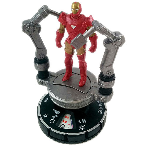 Heroclix Marvel Nick Fury Agent of S.H.I.E.L.D 053 Iron Man SR