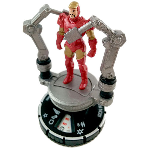 Heroclix Marvel Nick Fury Agent of S.H.I.E.L.D 053 Iron Man SR (no mask variant)