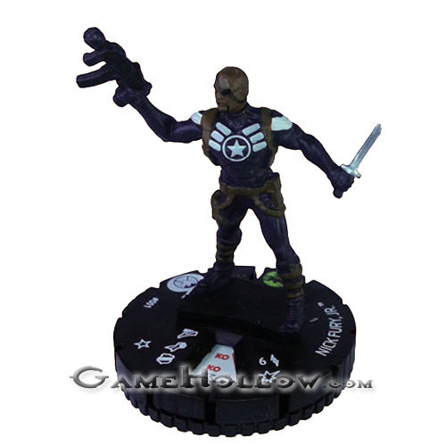 Heroclix Marvel Nick Fury Agent of S.H.I.E.L.D  001 Nick Fury Jr (Fast Forces)