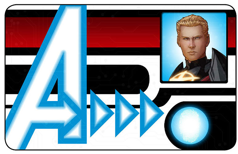 Heroclix Marvel Nick Fury Agent of S.H.I.E.L.D  NFID-004 ID Card Quasar