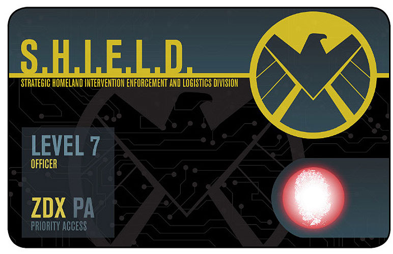 Heroclix Marvel Nick Fury Agent of S.H.I.E.L.D  NFID-007 ID Card SHIELD Level 7 Officer