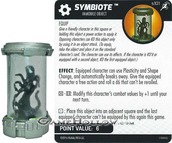 Heroclix Marvel Superior Foes Spider-Man  S101 Symbiote LE OP Kit