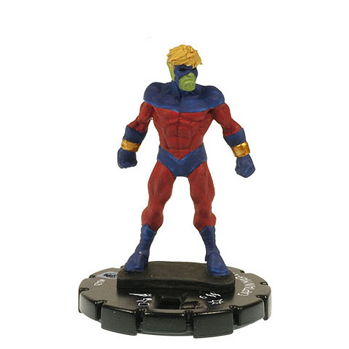 Heroclix Marvel Secret Invasion 042a Captain Mar-Vell (Human Dial)