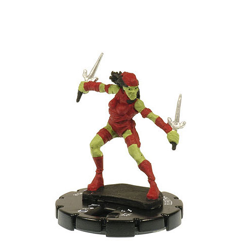 Heroclix Marvel Secret Invasion 048a Elektra (Human Dial)