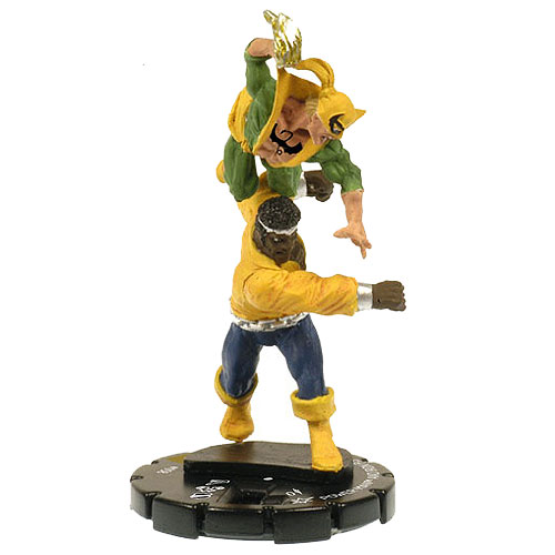 Heroclix Marvel Secret Invasion 058 Power Man And Iron Fist SR