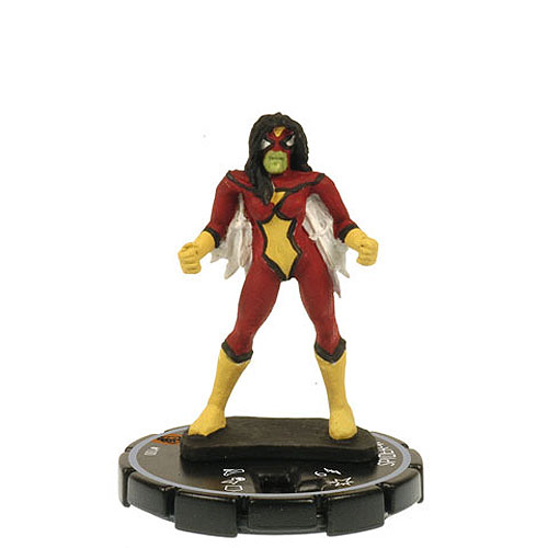 Heroclix Marvel Secret Invasion 100 Spider-Woman SR Chase (Skrull)