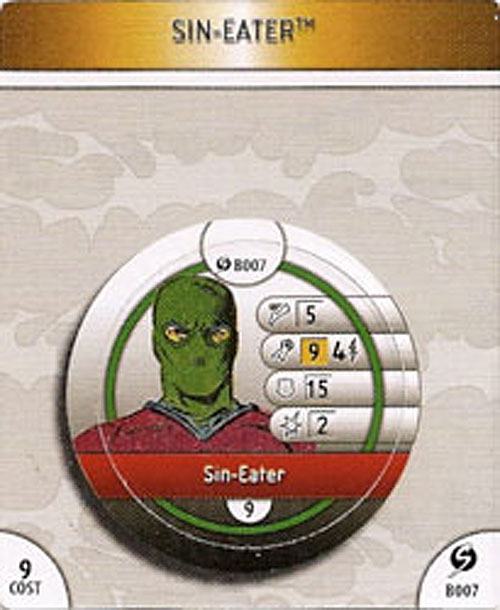 Heroclix Marvel Sinister B007 Sin Eater LE