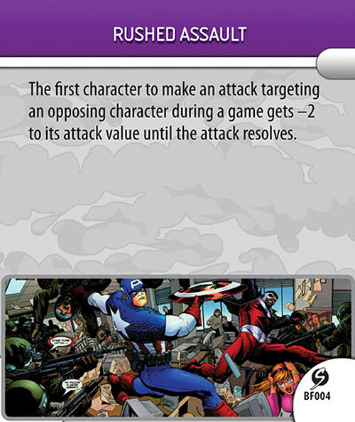 Heroclix Marvel Sinister BF004 Rushed Asault