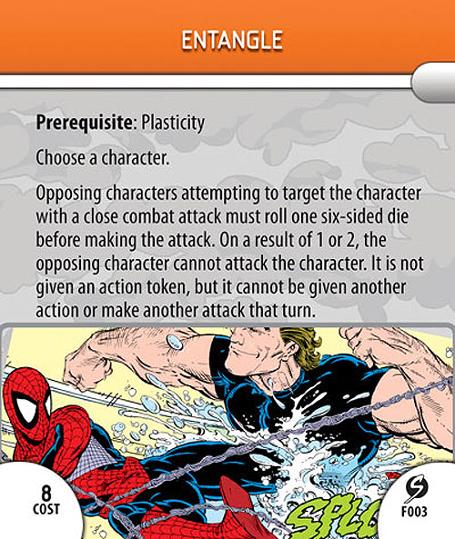 Heroclix Marvel Sinister F003 Entangle