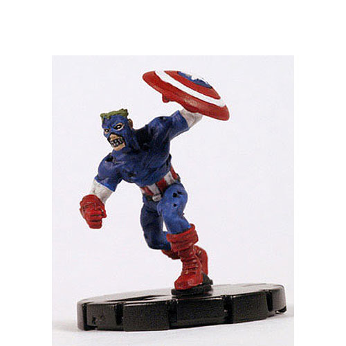 Heroclix Marvel Supernova 221 Zombie Colonel America SR Chase