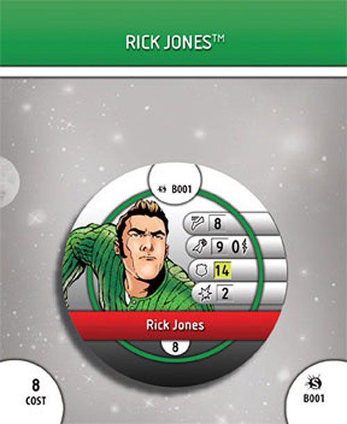 Heroclix Marvel Supernova B001 Rick Jones