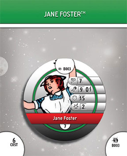 Heroclix Marvel Supernova B003 Jane Foster