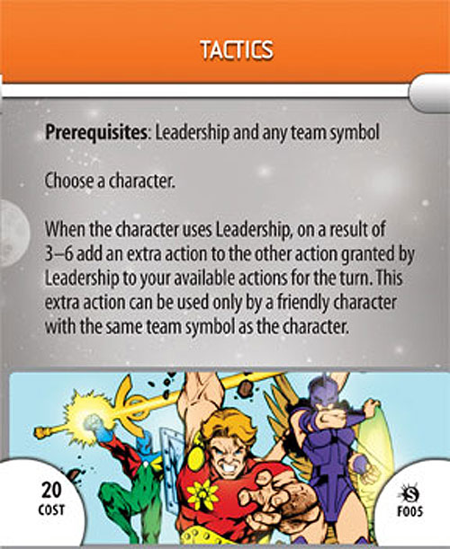 Heroclix Marvel Supernova F005 Tactics