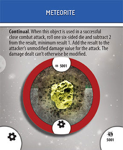 Heroclix Marvel Supernova S001 Meteorite