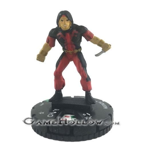 Heroclix Marvel Uncanny X-Men 019 Warpath