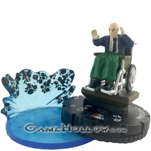 Heroclix Marvel Uncanny X-Men 034 Professor X Xavier +ClixFX Mental Lock Blue