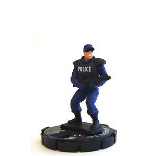 Heroclix Marvel Web of Spiderman 005 Code Blue Officer (Police SWAT S.W.A.T)