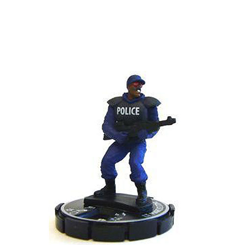 Heroclix Marvel Web of Spiderman 021 Lt Marcus Stone (Police SWAT S.W.A.T)