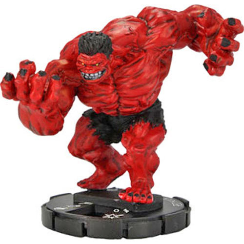 Heroclix Marvel Web of Spiderman 050 Red Hulk SR