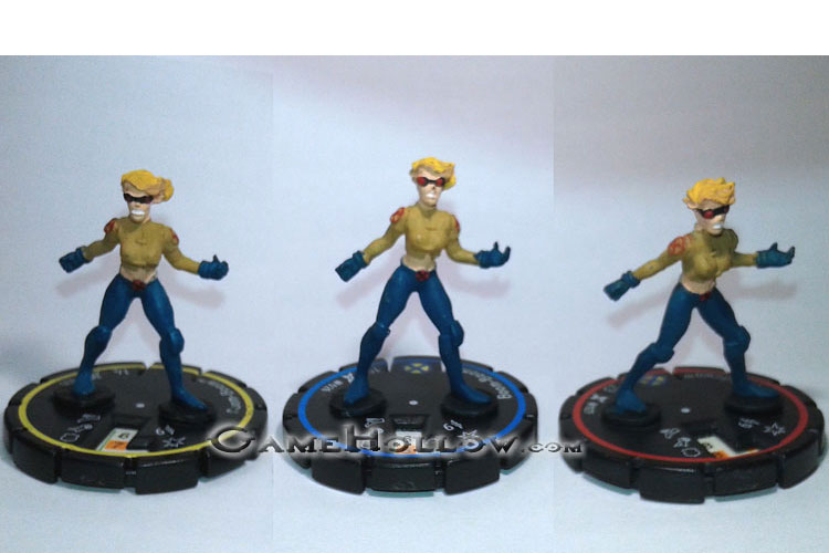 Heroclix Marvel Xplosion 025 026 027 Meltdown Boom-Boom REV Set