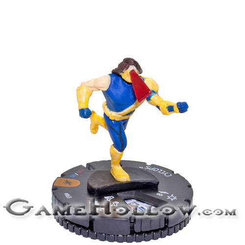 Heroclix Marvel X-Men Xaviers School 063 Cyclops SR Chase