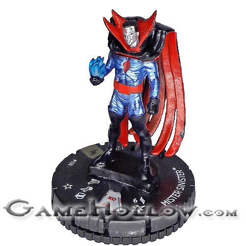 Heroclix Marvel X-Men Xaviers School 100 Mister Sinister LE Mr