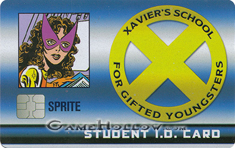 Heroclix Marvel X-Men Xaviers School  XID-001 ID Card Sprite