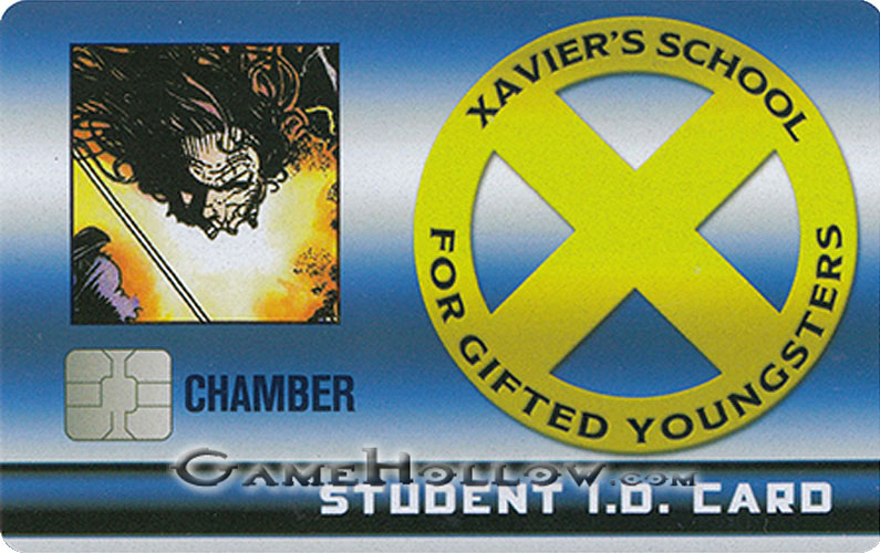 Heroclix Marvel X-Men Xaviers School  XID-010 ID Card Chamber