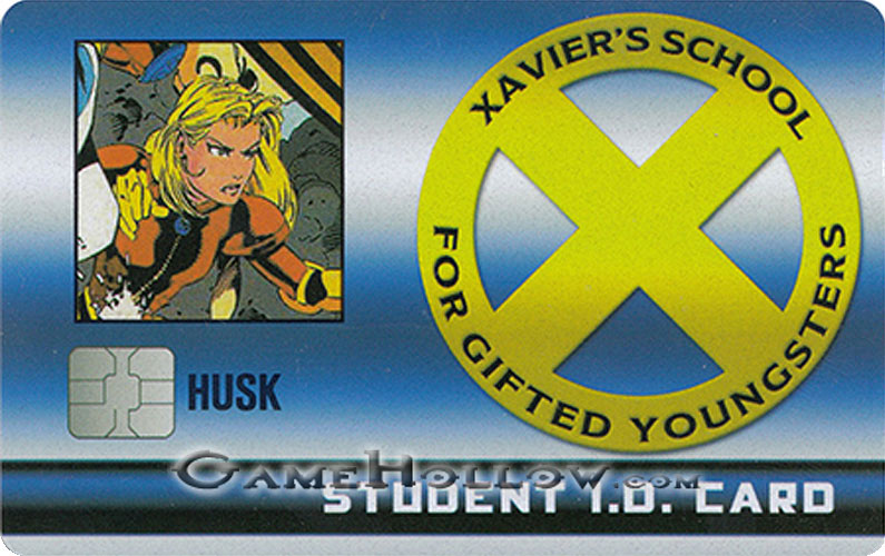 Heroclix Marvel X-Men Xaviers School  XID-011 ID Card Husk