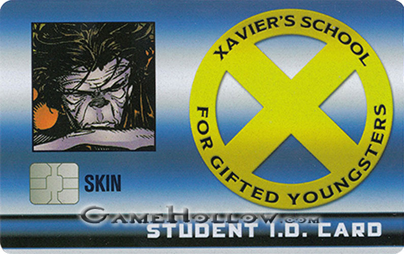 Heroclix Marvel X-Men Xaviers School  XID-014 ID Card Skin