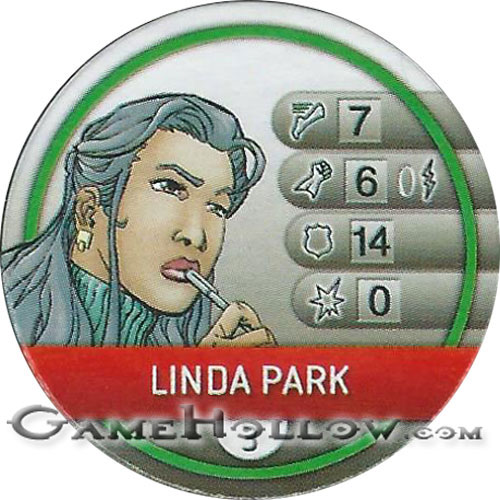 Heroclix Maps, Tokens, Objects, Online Codes Token Bystander Linda Park (Hypertime)