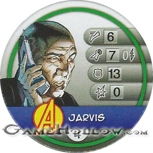 Heroclix Maps, Tokens, Objects, Online Codes Token Bystander Jarvis (Infinity Challenge)