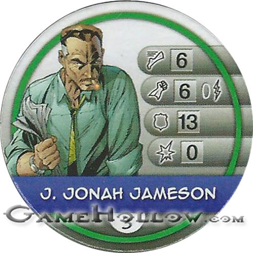 Token Bystander - J Jonah Jameson (Infinity Challenge)