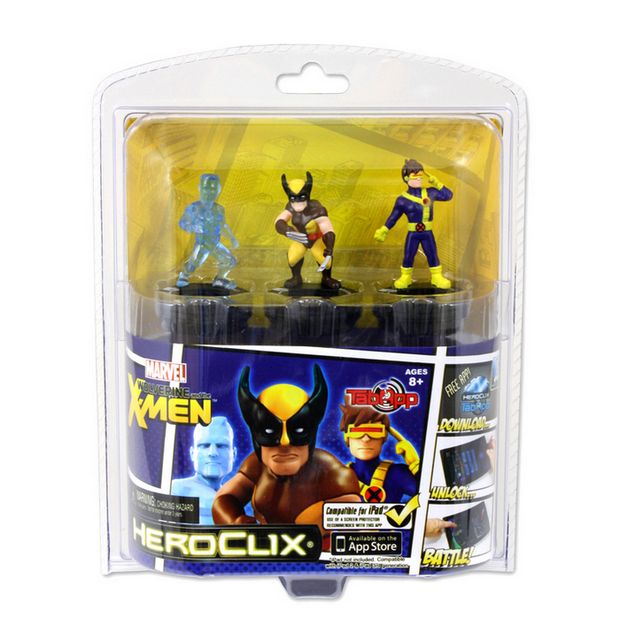 Heroclix Marvel Marvel Tabapp Marvel TABAPP Iceman Wolverine Cyclops NEW SEALED