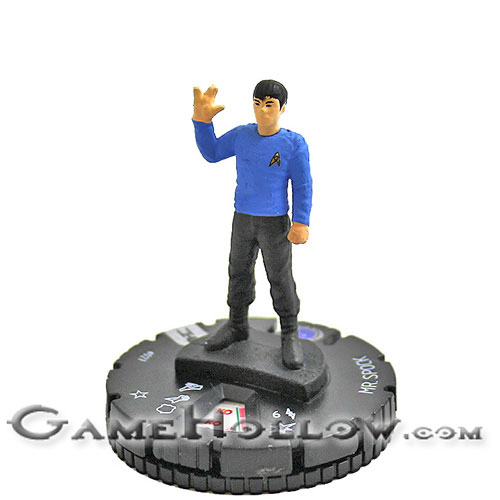Heroclix Star Trek Away Team 027 Mr Spock (Starfleet)