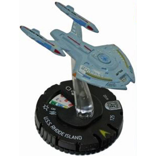 Heroclix Star Trek Tactics I 102 U.S.S Rhode Island (Starter) Federation