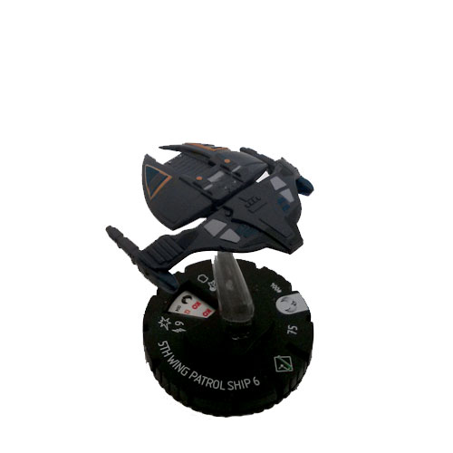 Heroclix Star Trek Tactics II 004 5th Wing Patrol Ship 6 (Dominion)