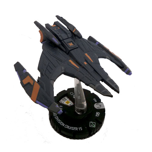 Heroclix Star Trek Tactics II 023 2nd Division Cruiser 15 (Cardassian)