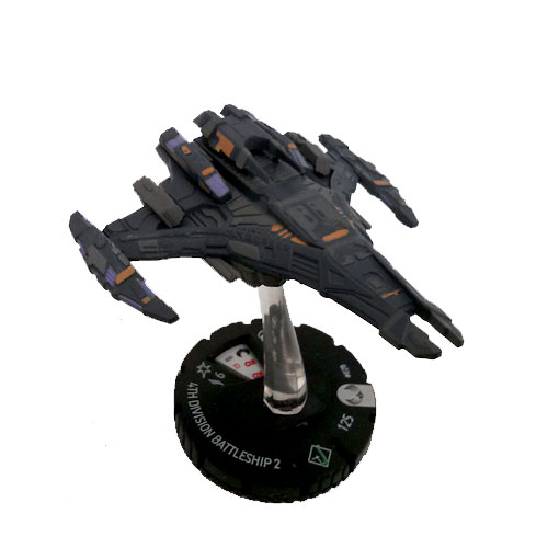 Heroclix Star Trek Tactics II 028 4th Division Battleship 2 (Dominion)
