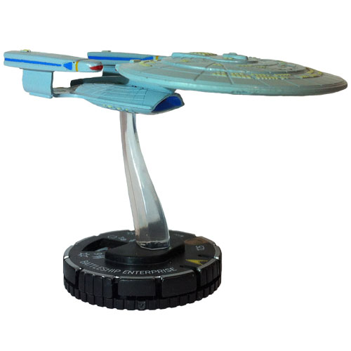 Heroclix Star Trek Tactics II 100 Battleship Enterprise (Federation) LE OP Kit