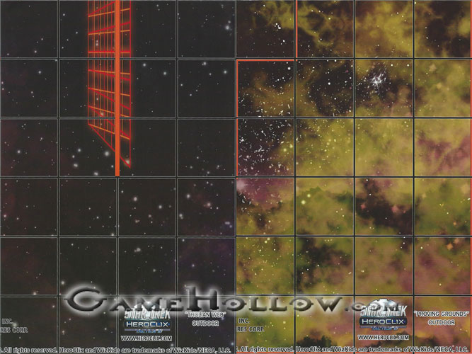 Map - Tholian Web / Proving Grounds (Star Trek Tactics IV)