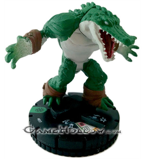 Heroclix Teenage Mutant Ninja Turtles TMNT Series 1 017 Leatherhead (Alligator Croc)