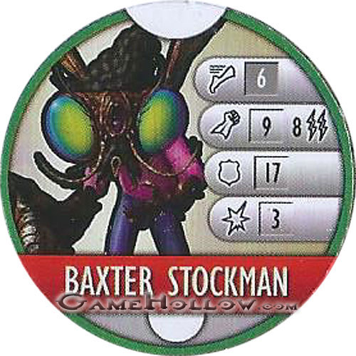 Heroclix Maps, Tokens, Objects, Online Codes Token Bystander Baxter Stockman (Teenage Mutant Ninja Turtles)