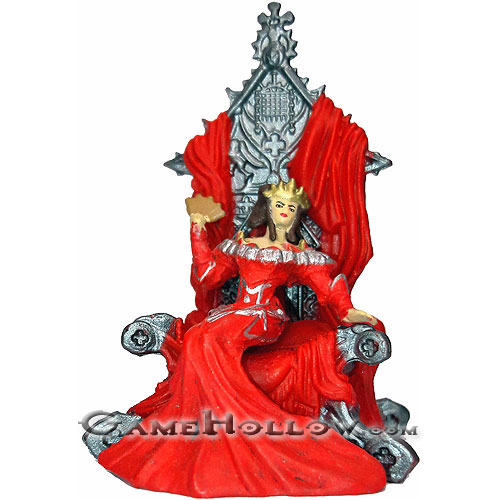 Pathfinder Miniatures Crown of Fangs  Court of Crimson Throne, Queen Ileosa on Throne