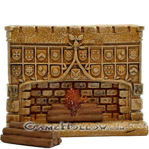Pathfinder Miniatures Maze of Death  Fireplace, 3D Object Dressing (Castle Hearth)