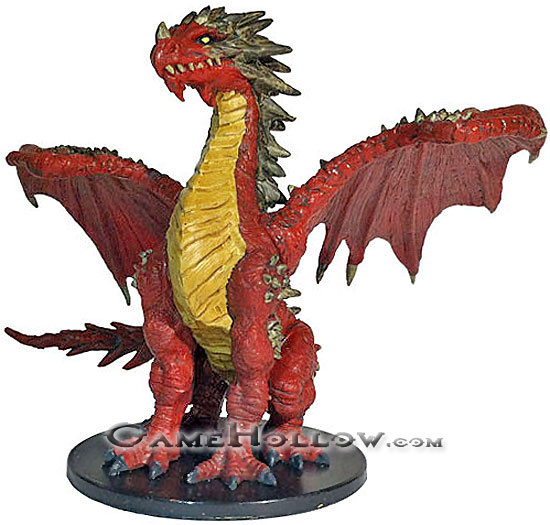 Pathfinder Miniatures Red Dragon Evolution 02 Large Red Dragon LE