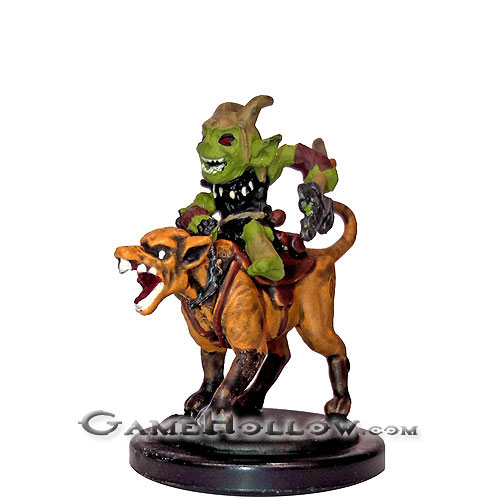 Pathfinder Miniatures Rise of the Runelords 21 Goblin Commando on Dog