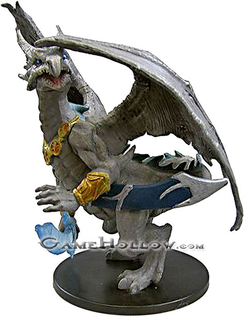 Pathfinder Miniatures Reign of Winter 41 General Malesinder (Large Grey Dragon)