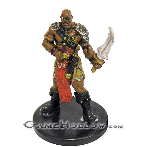 Pathfinder Miniatures Skull & Shackles 17 Barnabus Harrigan (Male Pirate Captain)