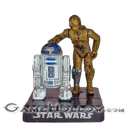 Star Wars Miniatures Alliance & Empire 05 C-3PO and R2-D2